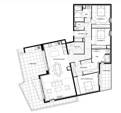 Appartement à BAILLARGUES (34670)