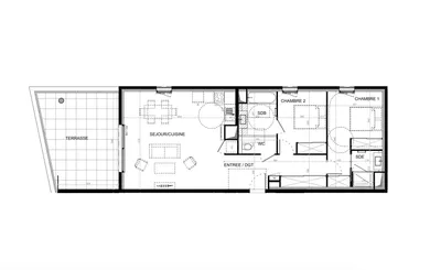 Appartement à BAILLARGUES (34670)