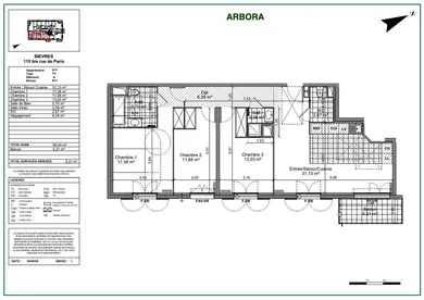 Apartment in BIÈVRES (91570)