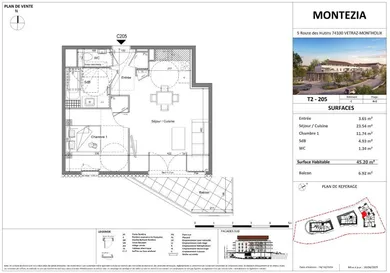 Appartement à VÉTRAZ-MONTHOUX (74100)