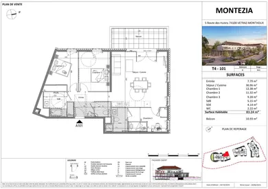 Appartement à VÉTRAZ-MONTHOUX (74100)