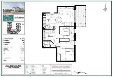 Appartement à GUJAN-MESTRAS (33470)