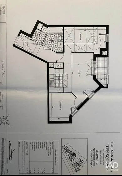 Apartment at ATHIS-MONS (91200)