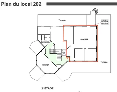 Office in HOUILLES (78800)
