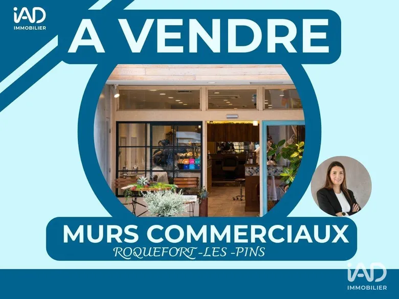 Murs commerciaux à ROQUEFORT-LES-PINS (06330) · 134 m² · 650 000 €