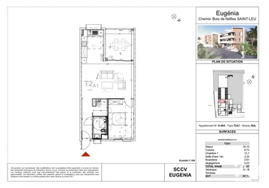 Appartement à LE PITON-SAINT-LEU (97424)