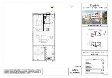 Appartement à LE PITON-SAINT-LEU (97424)