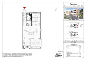 Appartement à LE PITON-SAINT-LEU (97424)