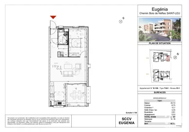 Appartement à LE PITON-SAINT-LEU (97424)