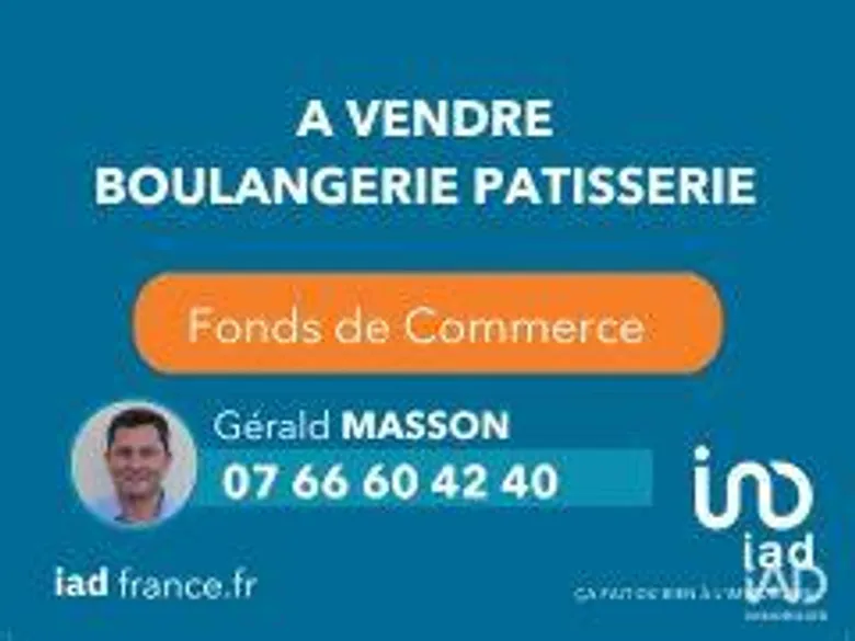 Boulangerie à BOLBEC (76210) · 150 m² · 610 000 €