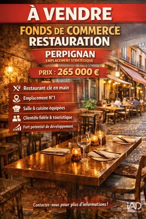 Restaurant in PERPIGNAN (66000)