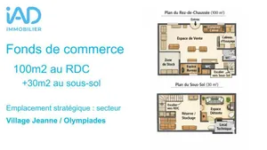 Local d’activité à PARIS (75013)