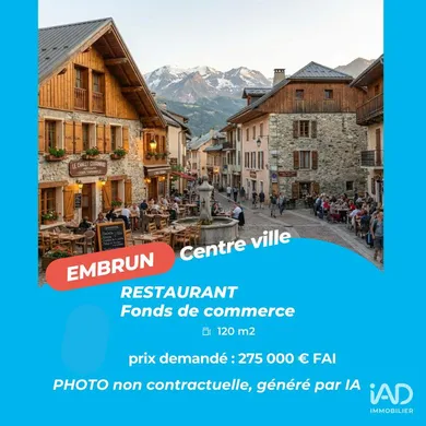 Restaurant in EMBRUN (05200)