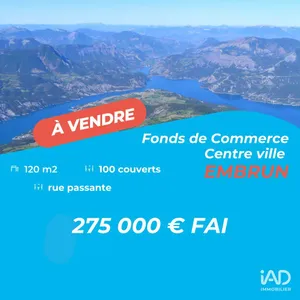 Restaurant à EMBRUN (05200)