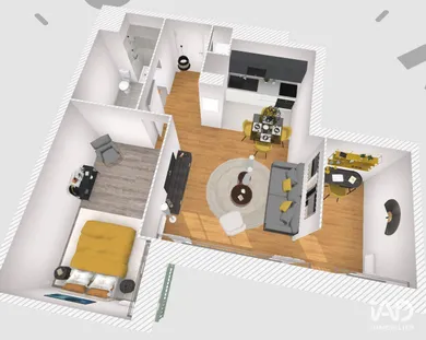 Apartment in LE BLANC-MESNIL (93150)