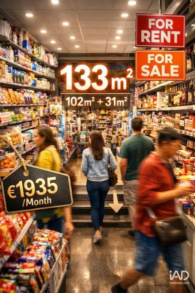 Boutique/Local commercial à PARIS (75020)