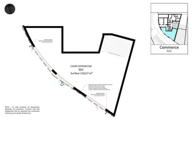 Commercial walls in SAINT-DENIS (93200)