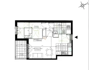 Appartement à SAINTE-GENEVIÈVE-DES-BOIS (91700)