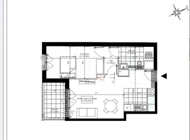 Appartement à SAINTE-GENEVIÈVE-DES-BOIS (91700)