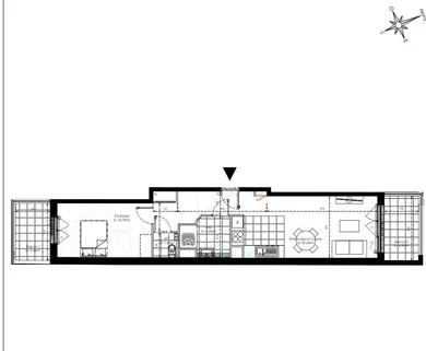 Appartement à SAINTE-GENEVIÈVE-DES-BOIS (91700)