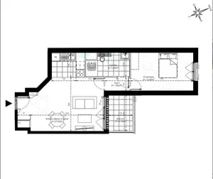 Apartment in SAINTE-GENEVIÈVE-DES-BOIS (91700)