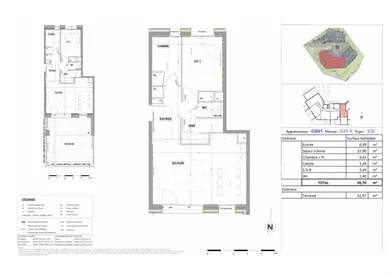 Appartement à VAUJANY (38114)