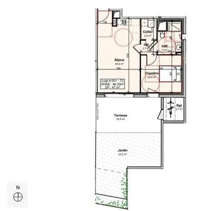 Apartment in GIVRAND (85800)