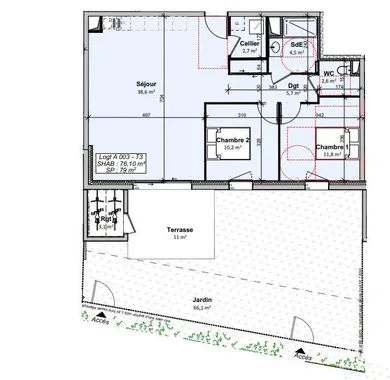 Apartment in GIVRAND (85800)