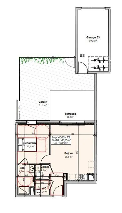 Apartment in GIVRAND (85800)
