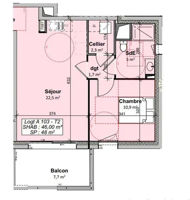 Apartment in GIVRAND (85800)