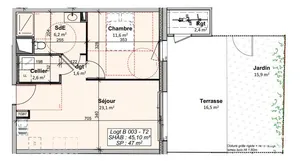 Apartment in GIVRAND (85800)