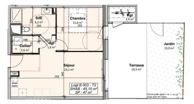Apartment in GIVRAND (85800)