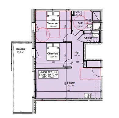 Apartment in GIVRAND (85800)