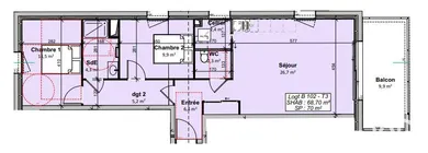 Apartment in GIVRAND (85800)