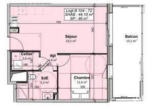 Apartment in GIVRAND (85800)