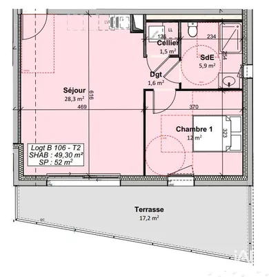 Apartment in GIVRAND (85800)
