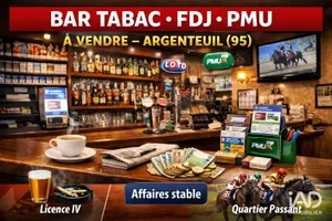 Bar-tabac à ARGENTEUIL (95100)