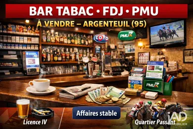 Bar-Tobacco shop in ARGENTEUIL (95100)