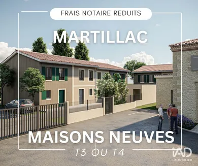 Maison à MARTILLAC (33650)