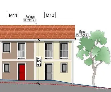 Maison à MARTILLAC (33650)