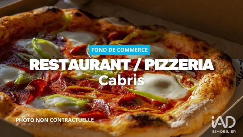 Restaurant à CABRIS (06530) · 58 m² · 120 000 €