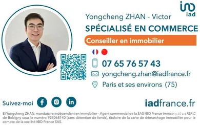Boutique/Local commercial à PANTIN (93500)