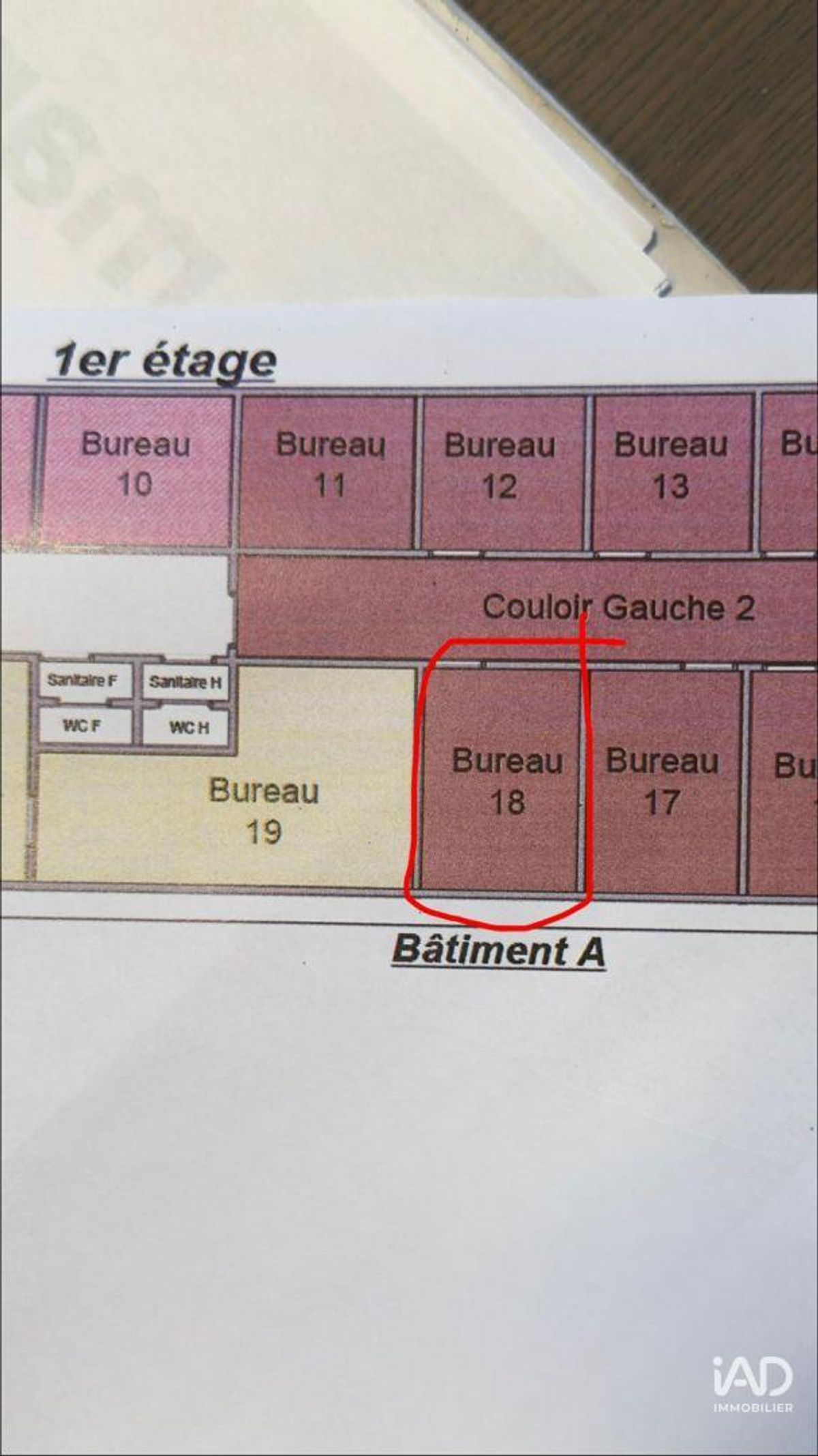 Local d’activité de 22 m² à MORANGIS (91420)