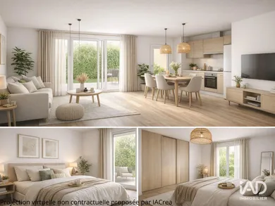 Appartement à LA ROQUETTE-SUR-SIAGNE (06550)