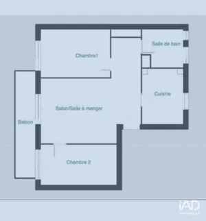 Apartment in PALAISEAU (91120)