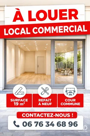 Commercial walls in TORCY (77200)