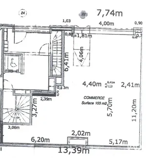 Murs commerciaux à BORDEAUX (33000)