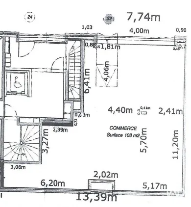Murs commerciaux à BORDEAUX (33000)
