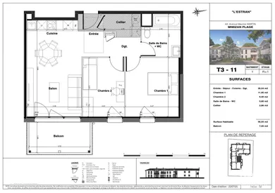 Apartment in MIMIZAN (40200)