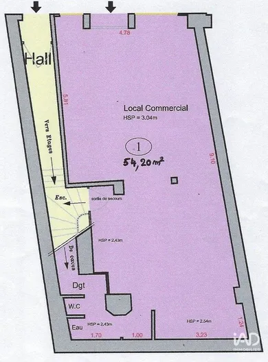 Commercial in MEAUX (77100)